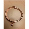 Image 5 : Ladies Rose Gold Style Bracelet with charm