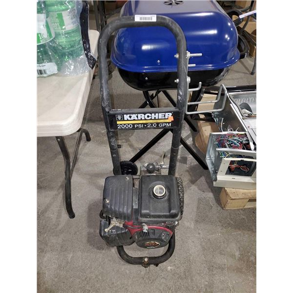 *SOLD AS IS*  Karcher 200 PSI - 2.0 GPM Pressure Washer - Missing Gas Cap & No Hose or Nozzles