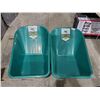 Image 2 : *NEW* Lot of 2 Farm & Garden Wheelbarrow Replacement Tub