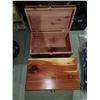 Image 2 : *NEW* Cedar trinket boxes 10x6x5"