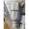 Image 2 : Lot of 8 Quick Coupling 1118 NPTF hydraulic quick connects