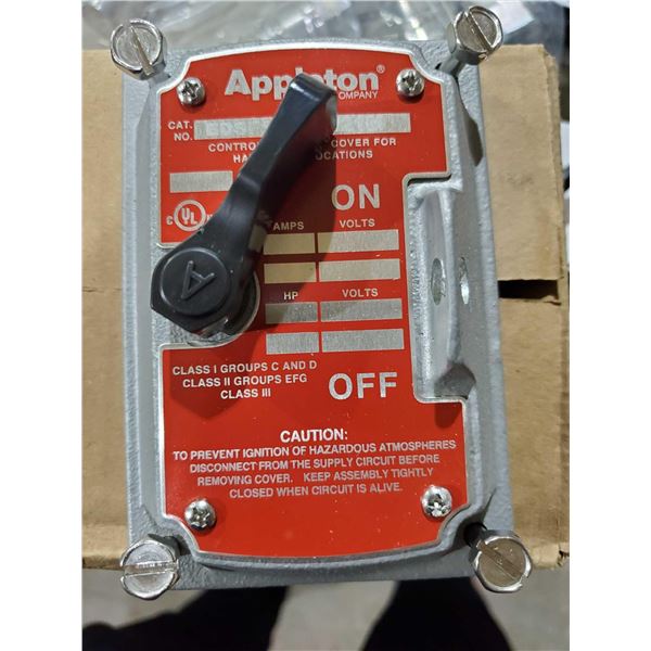*NEW* Appleton Manual Motor Starter