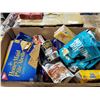 Image 1 : Box Lot of assorted food, snacks & candy