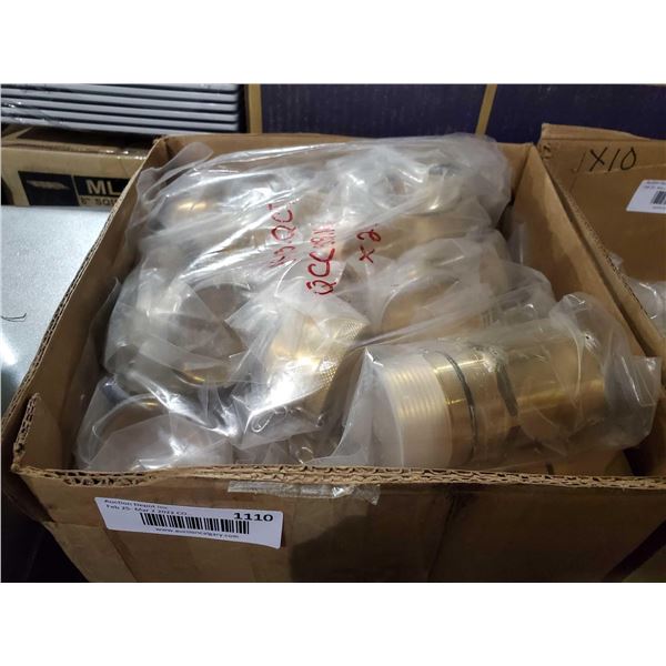 Case lot of 20 Brass Gas Line Fittings