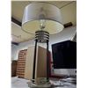 Image 1 : *SOLD AS IS*  Nova - Black & Chrome Table Lamp with Shade