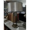 Image 3 : *SOLD AS IS*  Nova - Black & Chrome Table Lamp with Shade
