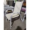Image 2 : *NEW* Stackable Patio Chair - Powder-Coated Frame