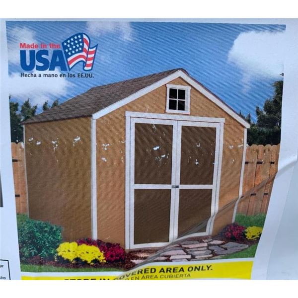 NEW Heartland Belmont Ready to assemble 8x10 Shed Kit ( freight claim, package has slight damage on