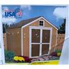 Image 1 : NEW Heartland Belmont Ready to assemble 8x10 Shed Kit ( freight claim, package has slight damage on