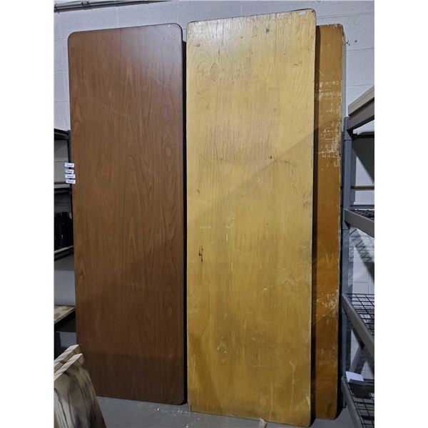 Assorted 8' Folding Tables