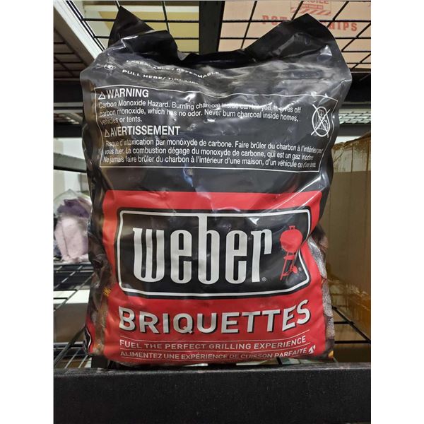 *NEW* Webber Hardwood Charcoal Briquettes 20 Lbs