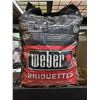 Image 1 : *NEW* Webber Hardwood Charcoal Briquettes 20 Lbs
