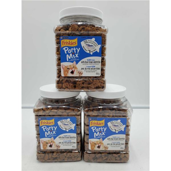 Party Mix with Ocean Whitefish Cat treats 3X454g
