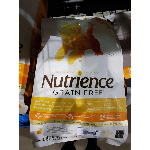 Nutrience Small Breed Grain Free Turkey, Chicken & Herring Dog Kibble 11Lbs