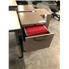 Image 2 : KNOLL 2 DRAWER FILE FILE MOBILE PEDESTAL