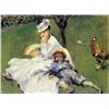 Image 1 : Renoir - Camille Monet And Her Son Jean In The Garden Of Argenteuil