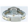 Image 3 : Rolex Ladies 2 Tone MOP Sapphire String Diamond Oyster Perpetual Datejust Wristw