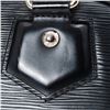 Image 6 : Louis Vuitton Black Epi Leather Bowling Montaigne PM Handbag