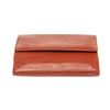 Image 4 : Louis Vuitton Red Epi Leather Elise Sarah Wallet
