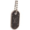 Image 8 : Louis Vuitton Silver Monogram Canvas ID Tab Charm and Key