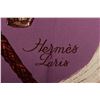 Image 4 : Hermes Purple Silk Scarf