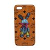 Image 1 : MCM Cognac Visetos Coated Canvas Rabbit iPhone 5 Hard Case