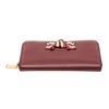 Image 4 : Marc Jacobs Burgundy Leather Bow Zippy Wallet