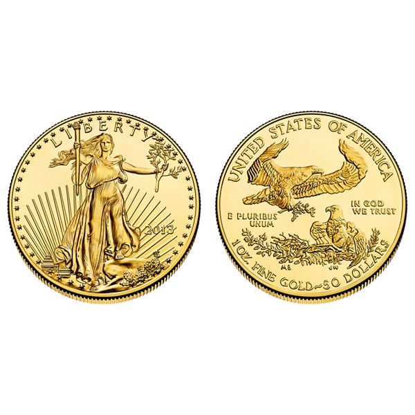 2013 $5 American Gold Eagle Coin