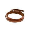 Image 2 : Hermes Brown Leather 1 Bracelet