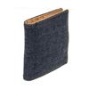 Image 2 : Christian Dior Blue Brown Denim Leather Compact Bifold Wallet