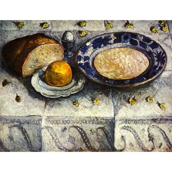 Paula Modersohn-Becker - Still Life at Breakfast Table