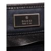Image 6 : Gucci Blue Black Fabric Leather Flat Crossbody Shoulder Bag