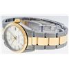 Image 9 : Rolex Womens 2T Yellow Gold And Stainless Steel Midsize 31mm Silver Index Dateju