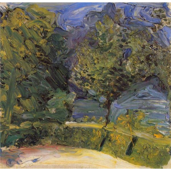 Richard Gerstl - Gmunden in the Background