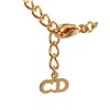 Image 2 : Christian Dior Gold Logo Chain Necklace