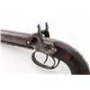 Image 2 : Antique British Double-Barrel Large-Bore Percussion Howdah Pistol