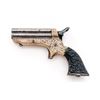 Image 2 : Engraved Antique Sharps 4-Barrel Spurtrigger Pepperbox Pistol