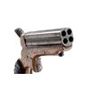 Image 9 : Engraved Antique Sharps 4-Barrel Spurtrigger Pepperbox Pistol