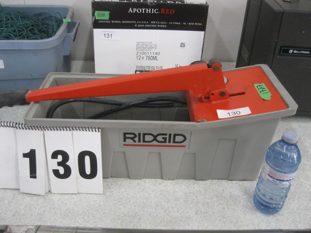 Ridgid Pressure Test Tool