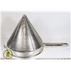 Image 1 : STAINLESS STEEL CONE STRAINER