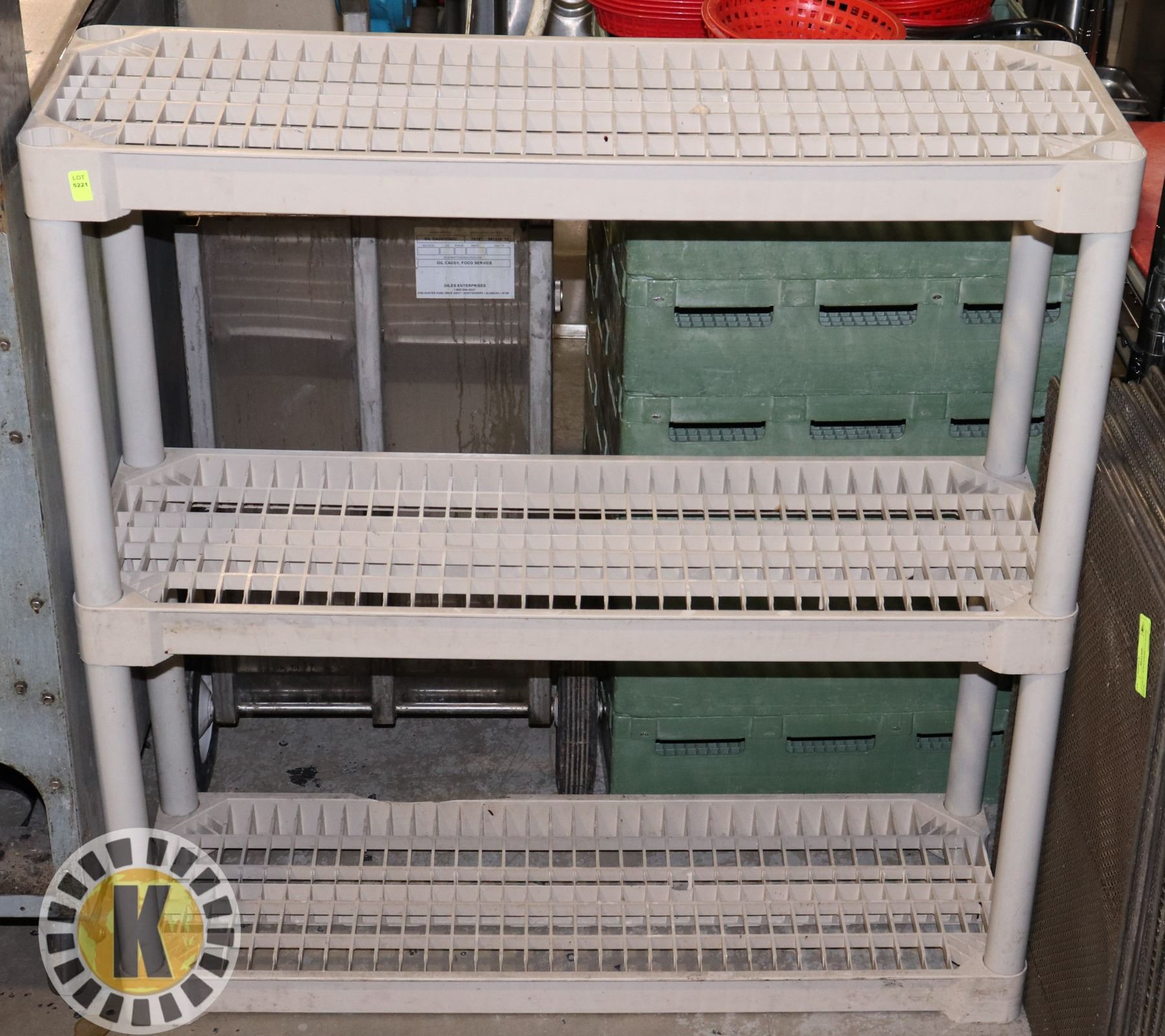 3 SHELF CONTICO BRAND SHELVING UNIT