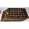 Image 1 : LOT OF 5 - 35 CUP FULL SIZED MUFFIN PAN 18" X 26"