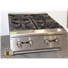 Image 1 : EURODIB COUNTERTOP 4 BURNER STOVE -NATURAL GAS