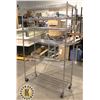 Image 2 : 6 SHELF METRO SHELVING ROLLING RACK