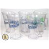 Image 1 : BUNDLE OF 5 KOKANEE THEME BEER PITCHERS