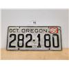 Image 1 : 1955 OREGON LICENSE PLATE