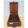 Image 2 : ANTIQUE RAILROAD TIMEKEEPER'S BOX