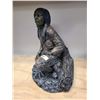 Image 2 : NATIVE AMERICAN CONCRETE STATUE, NO SHIPPING