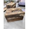 Image 1 : 1920'S APOTHECARY BOTTLES IN ORIGINAL UNOPENED WOOD SHIPPING CRATES, NO SHIPPING