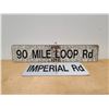 Image 1 : TWO ROAD SIGNS